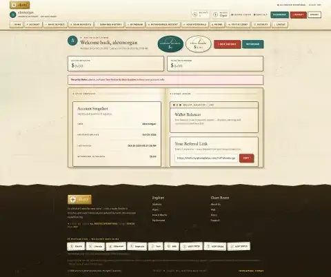 H-TPL33 member dashboard preview